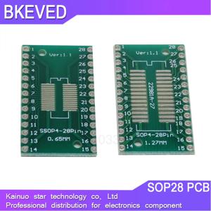 5PCS TSSOP28 SSOP28 SOP-28 SOP28-DIP28 전송 보드 DIP 핀 보드 피치 어댑터