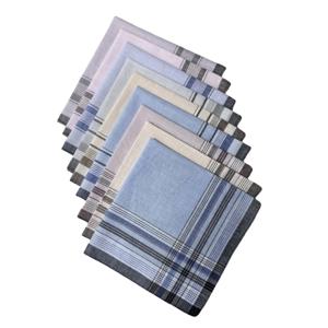 3-18PCS 빈티지 새틴 코 튼 손수건 38cm 클래식 부드러운 땀 Wicking 얇은 버전 홈 장식 및 노인 선물