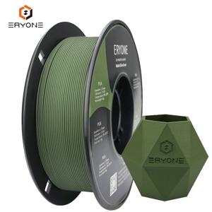ERYONE 무광택 PLA 필라멘트 1KG 스풀 1.75mm 1.45 밀도 (g/cm3) FDM 3D 프린터 용 무광택 PLA 필라멘트 빠른 무료 배송