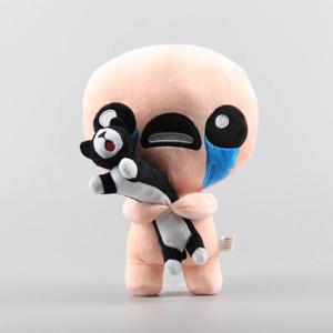 30cm 아이작 플러시 장난감의 바인딩 ISAAC 검은 고양이 플러시 부드러운 인형 동물 장난감 인형 선물 어린이를위한 어린이
