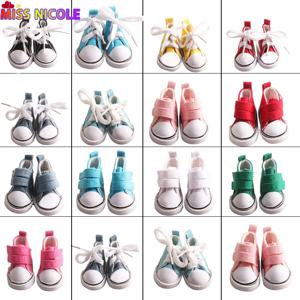 14 ''패션 귀여운 5 cm 캔버스 13 색 인형 신발 Snekers 1/6 BJD 인형 러시아어 DIY 수제 장난감 신발 Nancy Lesly