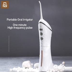 YOUPIN Xiaomi 구강 Irrigator 물 Flosser 전기 치과 미백 USB 충전식 잇몸 케어 휴대용 제트 치아 스케일러 MI NEW