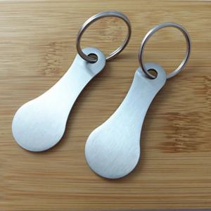 1/2pcs 금속 쇼핑 카트 토큰 트롤리 토큰 열쇠 고리 장식 키 체인 다목적 쇼핑 휴대용 홈 야외