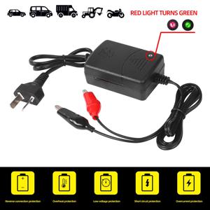12V 1300Ma 범용 스마트 배터리 충전기 Eu Us Au Uk 플러그 자동차 트럭 오토바이에 대 한 충전식 밀봉 리드 배터리 충전기
