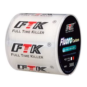 300m 500m 플루오로카본 코팅 낚시줄 4.13LB-34.32LB 탄소 섬유 리더 라인 낚시 루어 와이어 싱킹 라인 일본