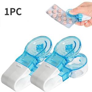 1pc 휴대용 알약 테이커 리무버 의학 상자 가정용 가제트, 정제, 알약 지원 도구 새로운 디자인 알약 디스펜서