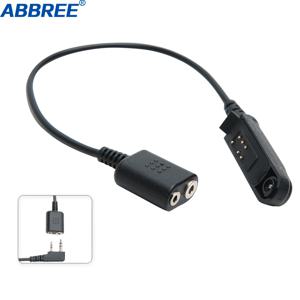 어댑터 케이블 Baofeng UV-9R Plus 방수 라디오-UV-9R Plus UV-XR 방수 워키 토키 용 2 핀 헤드셋 스피커 마이크
