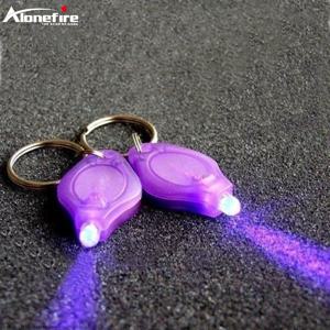 UV 365/395nm 돈 광석 ID 전갈 애완 동물 얼룩에 대 한 UV 키 체인 빛 고양이 백선 누출 보이지 않는 잉크 마커 형광 감지기