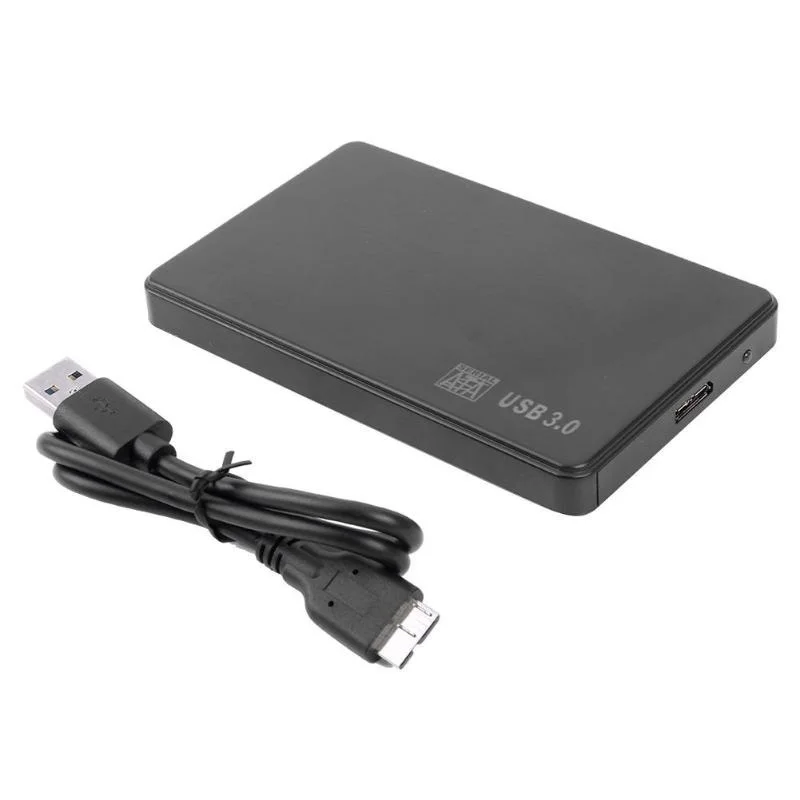 SSD 외장 스토리지 HDD 박스용 2.5인치 SATA USB3.0 HDD 인클로저 모바일 하드 드라이브 케이스