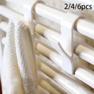 가열 수건에 대 한 2-6pcs 옷걸이 다목적 라디에이터 후크 코트 옷 걸이 스카프 랙 목욕 후크