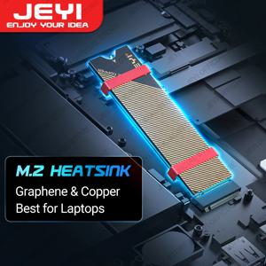 JEYI M.2 구리 SSD 방열판(그래핀 레이어 포함), M2 NVMe NGFF 2280 드라이브 쿨러 노트북 PC PS5용 솔리드 스테이트 드라이브 라디에이터