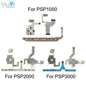 YuXi 교체 PSP 1000 2000 3000 왼쪽 오른쪽 버튼 기능 시작 홈 볼륨 PCB 키패드 L R 플렉스 케이블 수리 부품