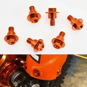 M6*12 프론트 포크 가드 볼트 나사 KTM SX SX-F XC XC-F EXC EXC-F XC-W XCF-W 125 250 300 350 450 500 GasGas EX EC 2000-2023