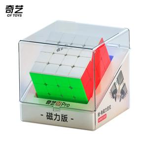 [Picube] QiYi M Pro 4x4x4 큐브 마그네틱 4x4 M Pro 전문 스피드 큐브 스티커리스 자석 매직 교육 완구