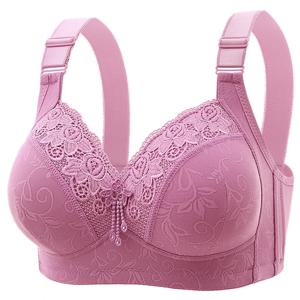 여자 레이스 브래지어 울트라 얇은 관점 Bralette 딥 V 브래지어 섹시한 란제리 탑 플러스 사이즈 컵 엄마의 속옷 활성 브래지어