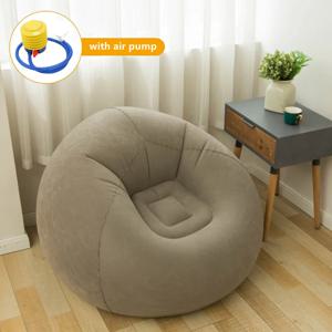대형 게으른 풍선 소파 의자 PVC 안락 의자 좌석 콩 가방 소파 Pouf 퍼프 소파 다다미 거실 공급 야외 캠핑