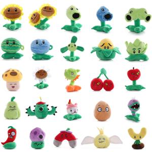 1pcs 식물 대 좀비 플러시 장난감 13-20cm PVZ 식물 Peashooter 해바라기 플러시 인형 장난감 어린이를위한 부드러운 장난감 선물 어린이