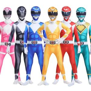 성인 Morpher 슈퍼 히어로 사무라이 Sentai Shinkenger 레인저스 코스프레 판타지아 할로윈 의상 마스크 남자 소년