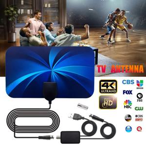 디지털 TV 실내 안테나 지상파 미니 Hdtv 안테나 Hdtvt2 안테나 자동차 안테나 RV 여행 스마트 TV