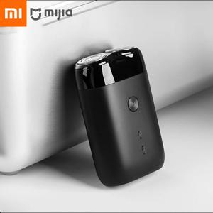 XIAOMI MIJIA S100 전기 면도기 트윈 블레이드 휴대용 건식 습식 면도기 수염 트리머 커터 USB 충전식 남성용 면도기 기계
