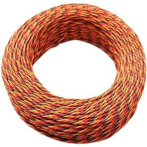 5M 16 피트 22AWG 26awg 30/60 코어 3 웨이 트위스트 서보 연장 케이블 JR Futaba RC 비행기 액세서리 용 트위스트 와이어 리드