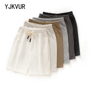 YJKVUR 남성용 드로스트링 반바지, 캐주얼 조거 농구 운동복, 플러스 사이즈 운동 체육관 하이 퀄리티 반바지, 여름 의류