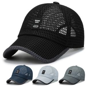 [NORTHWOOD] 남성용 메쉬 야구 모자 통기성 여름 모자 아빠 모자 야외 낚시 모자 Bone Gorras Snapback Trucker Cap