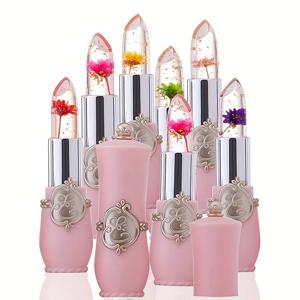 색상 변경 입 홍화 젤리, 온도 지속 영양, 매직 컬러 변경 립스틱