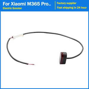 Xiaomi M365 Pro 배터리 라인 고정 버클 접이식 저항 펜더 조명 교체 부품에 맞는 케이블이있는 미등