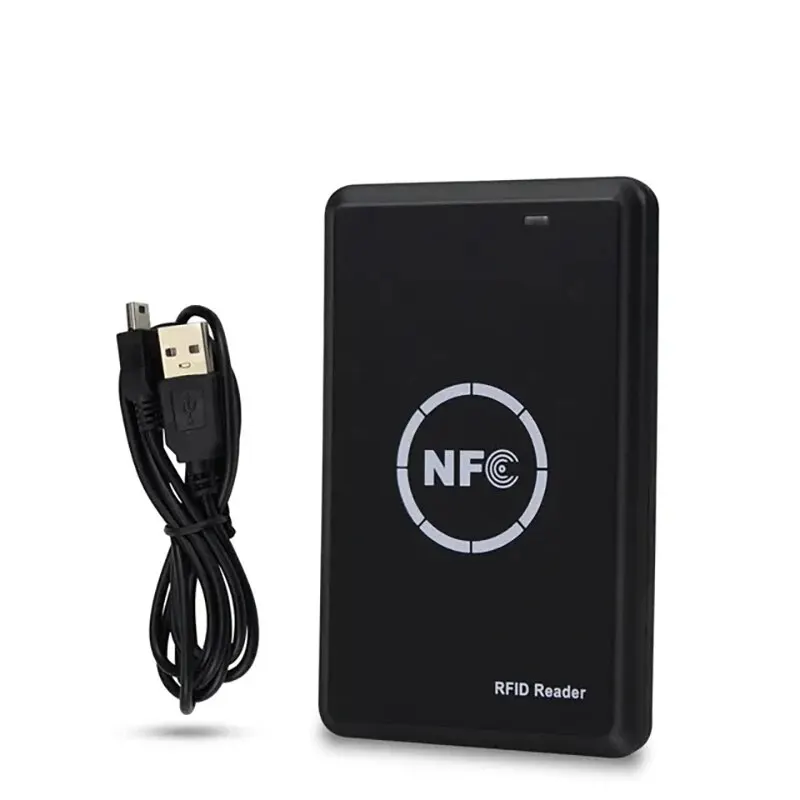 RFID 카드 리더 복사기 키 포브, NFC 스마트 카드 리더 라이터, 13.56MHz 암호화 프로그래머, UID 스마트 키포브