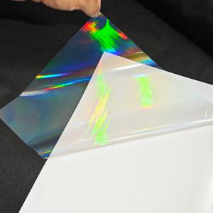 ESHANG 20 장 방수 콜드 라미네이팅 필름 A4 크기 자체 접착 종이 필름 DIY 패키지 카드 사진 라미네이팅 필름