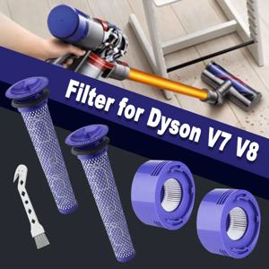 다이슨 V7 V8 무선 진공 청소기 교체용 프리 필터 및 포스트 필터 액세서리 예비 부품용 필터