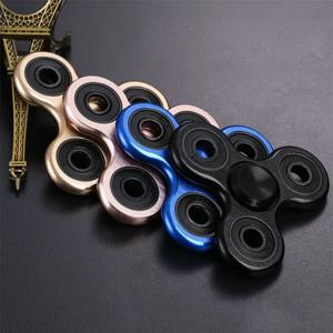 알루미늄 합금 도금 Fidget Spinner 금속 합금 R188 음소거 베어링 드로잉 프로세스 핸드 스피너 스트레스 릴리프 성인 키즈 장난감