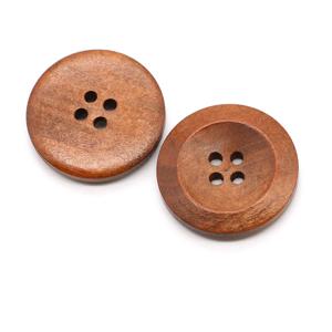 10pcs 18mm 라운드 나무 단추 DIY 의류 의류 바느질 장식 단추 의류에 대 한 Scrapbooking 단추