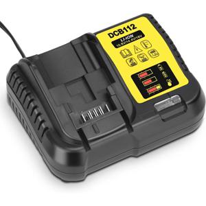 DCB112 리튬 이온 배터리 충전기 Dewalt 10.8V 12V 14.4V 18V 20V DCB200 DCB101 DCB115 DCB107 DCB105 DCB140 DCB118 DCB102 DCB104