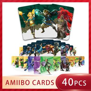 새로운 28/40 젤다 Amiibos 카드는 젤다의 전설에 적용됩니다: 왕국의 눈물과 젤다의 전설 최신 패러글라이딩