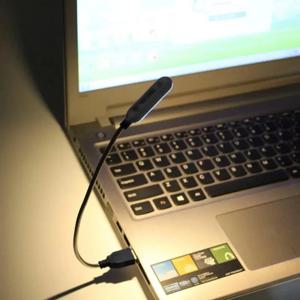 휴대용 USB 북 라이트 노트북 키보드 조명, 독서 램프, 보조배터리 전원 미니 LED 야간 조명, USB 플러그 노트북 조명
