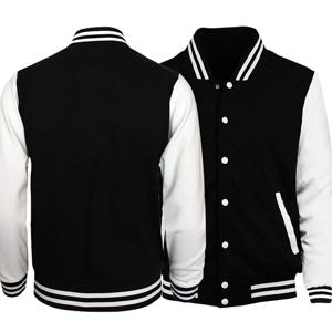 블랙 화이트 컬러 자켓 S-5XL 느슨한 대형 옷 캐주얼 남성 여성 야구 의류 커플 스트리트 코트 따뜻한 양털 재킷