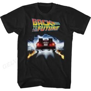 Back To The Future T 셔츠 그래픽 인쇄 남성 여성 패션 힙합 streetwear 반팔 플러스 사이즈 T 셔츠 남여 62473