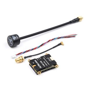 장거리 FPV 레이싱 드론 프레임용 안테나가 포함된 새로운 64CH 4.9G-5.8G 1.6W / 2.5W FPV VTX 송신기