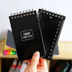 LOLEDE A7 미니 노트 할 일 목록 대학 노트 메모장 학교 스케치북 일기 여행자 플래너 바인더 사무실 저널