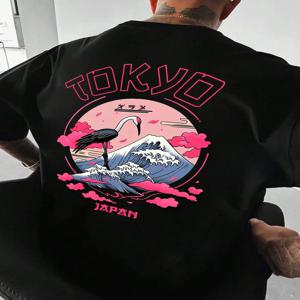 Tokyo Men 코튼 티셔츠 럭셔리 브랜드 패션 빅 사이즈 탑 캐주얼 반소매 streetwear 클래식 프린트 new Arrival Tee S-4XL