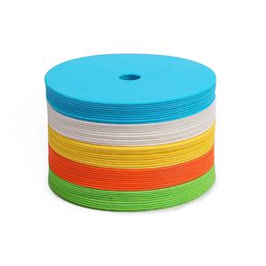 평면 천공 랜드마크 매트 마커, 축구 훈련 장비, 장애물 바리케이드 랜드마크 매트, 10 개