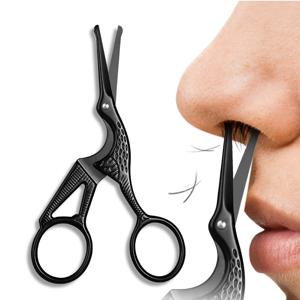 스테인레스 스틸 작은 손톱 도구 눈썹 코 머리 가위 컷 Manicare 얼굴 트리밍 트위터 메이크업 미용 도구