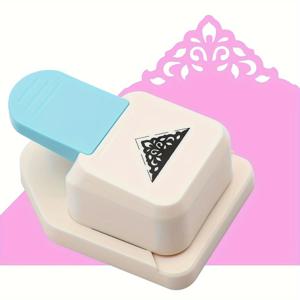 공예 코너 펀치 & 삼각형 꽃무늬 코너 펀치, 스크랩북 용품, 꽃 모양 펀치