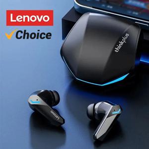 Lenovo GM2 Pro 게임용 이어폰 Bluetooth 5.3 스포츠 헤드셋 iPhone 2024 용 마이크가있는 듀얼 모드 HD 통화 소음 감소 이어 버드