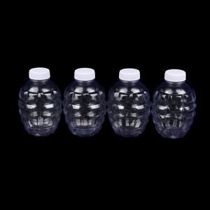 4Pcs 물 젤 구슬 액세서리 물 젤 구슬 하위 패키지 병 플라스틱 호퍼 파인애플 병