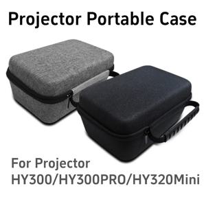 프로젝터 Portbale 케이스 보호 상자 HY300 HY300pro HY320mini 프로젝터 블루투스 스피커 보호 핸들 보관 가방