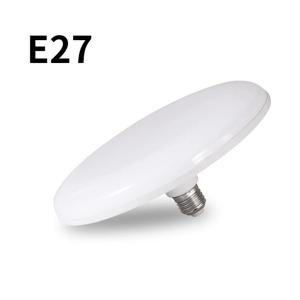 E27 거치대 LED 전구, 백색 에너지 절약 램프, UFO 모양 대형 조명 램프, 가정 거실 침실용, AC220V, 20 W, 30 W, 40 W, 60 W, 100W