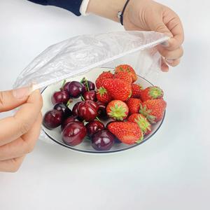 100pcs/200 pcs OPP 가방 냉장고, 식품 및 과일 씰링, 탄성 입 집착 필름 커버에 대 한 집착 필름 커버